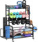 Weight Rack for Dumbbells, Dumbbell Rack Weight Stand, VOPEAK Home Gym Storage Rack for Yoga Mat Kettlebells and Strength Training Equipment, Weight Storage Holder Rack for Dumbbells with Wheels
