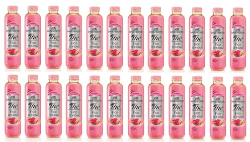 San Benedetto Thè al FICO D'INDIA Lot de 24 thés glacés à la figue de cactus jetables PET 400 ml Boisson sans alcool Boisson rafraîchissante