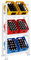PROREGAL Getränkekistenregal Tegernsee Weiss | 6 Kisten | HxBxT 160x80x30 cm Kistenregal Kastenregal Wasserkastenregal Getränkeregal
