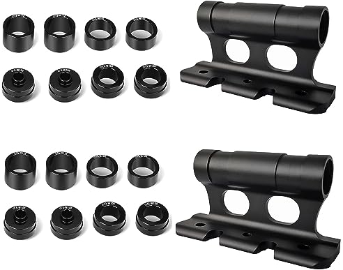 2 Pezzi Supporto Per Forcella Per Bici, Staffa Forcella Bicicletta In Lega Di Alluminio, Supporto Per Forcella Portapacchi Fisso, Per 5/12/15x100mm, 15x110mm, 8 Coppie Di Coperture Laterali