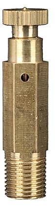 Vanne de purge d'air mâle en laiton 9,5 mm pour radiateur manuel
