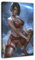 Resident Evil Ada Wong Poster Leinwand Poster Wandkunst Dekor Druck Bild Gemälde für Wohnzimmer Schlafzimmer Dekoration Rahmenstil 50 x 75 cm