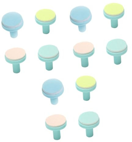 Healeved 12piezas Almohadillas De Repuesto Para Cortauñas Eléctrico De Cabezas De Rodillo Para Uñas Compatible Archivos Estándar Diseño Ergonómico Para Nuevos Nacidos
