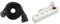 Zenitech Prolongateur 16A 2P+T HO5VV-F 3G1,5mm² Noir 5m & Velamp Bloc multiprise 10/16A + Interrupteur - 3G1mm2, 4 Prises