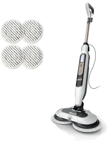Shark Steam & Scrub with Steam Blaster Technology All-in-One Hard Floor Steam Mop with 3 Steam Modes & LED Headlights S8201