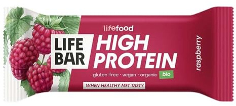 lifefood Lifebar Protein, Himbeere, 40g