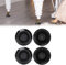 Klavieruntersetzer, Möbeluntersetzer, Piano Foot Pads, Bodenschoner Piano, Piano Caster Cups Pads, Rutschfest, Schalldicht, Schützt Böden, Fliesen und Teppiche vor Klavierschäden, 4 Stück