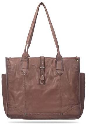 Frye Damen Campus Tote Tragetasche, Cognac