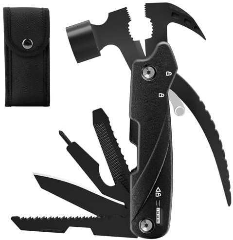 Belillpipi Geschenke für Männer Frauen, Weinachtsgeschenke für Männer Frau, 12 in 1 Multitool Camping Geschenke, Geburtstagsgeschenk, Vatertagsgeschenk für Papa, Opa, Camping Geschenke