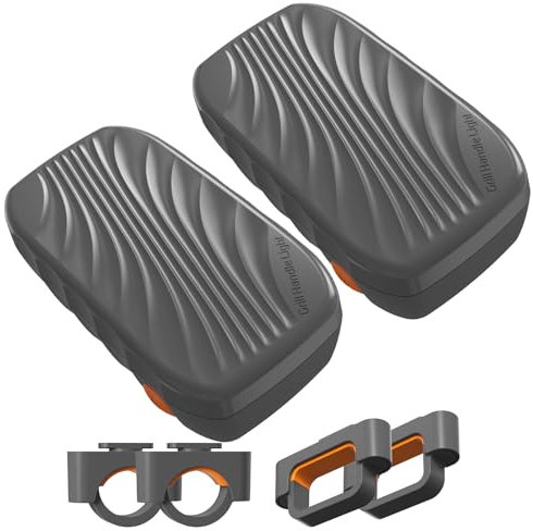 2er-Pack Grilllichter – Outdoor-Grillzubehör, passend für Blackstone, Weber, Big Green Egg