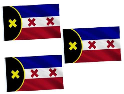 Toyvian 3 Pezzi Bandiera Di Manburg Bandiere Bandiera Personalizzata Appesa in Poliestere Bi Festival All'aperto Arcobaleno Panno in Poliestere