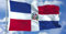 Bandera de República Dominicana, 150 x 90 cm, Poliéster