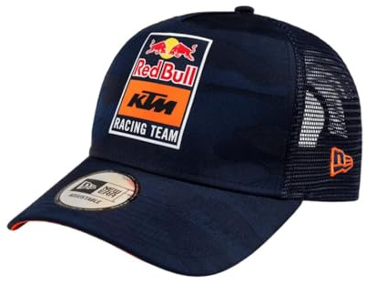 Offizielle Trucker-Kappe RB Team Moto GP – Unisex – Blau Orange