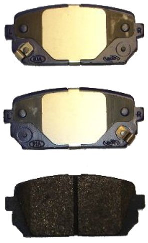 Japanparts PP-K10AF Bremsbelagsatz, Scheibenbremse - (4-teilig)