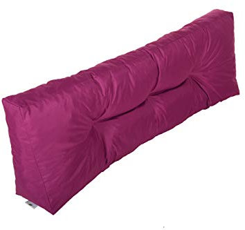 Palettenkissen Outdoor Farbe: FX03 Violett, Größe: 120 x 40 x 10/20 cm Keilkissen