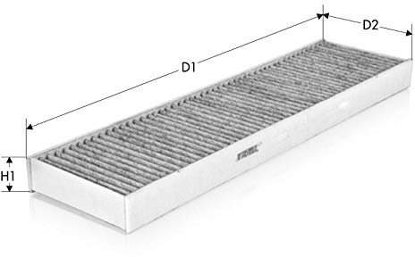 TECNECO FILTERS Filtro ABITACOLO Carboni Attivi