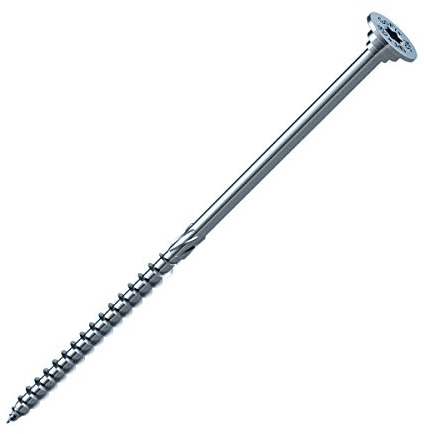 Sihga GOFIX® MS II 10 mm Ø Holzschraube befestigt Holz auf Holz bis 500 mm (50, 10 x 120 mm)