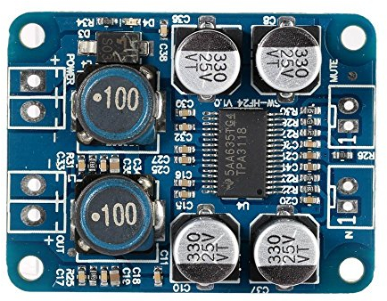 DollaTek TPA3118 PBTL Digital Mono Amplificador 1x60W Junta módulo Amplificador de Potencia DC 8-24V