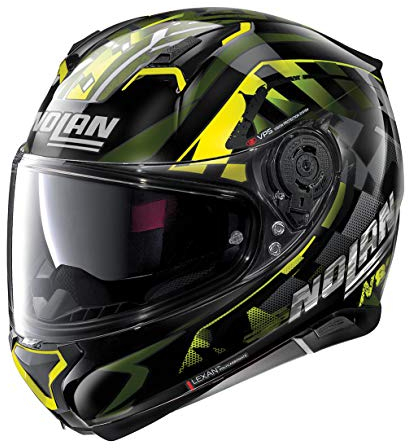 Nolan CASCO N87 VENATOR N-COM GLOSSY BLACK S
