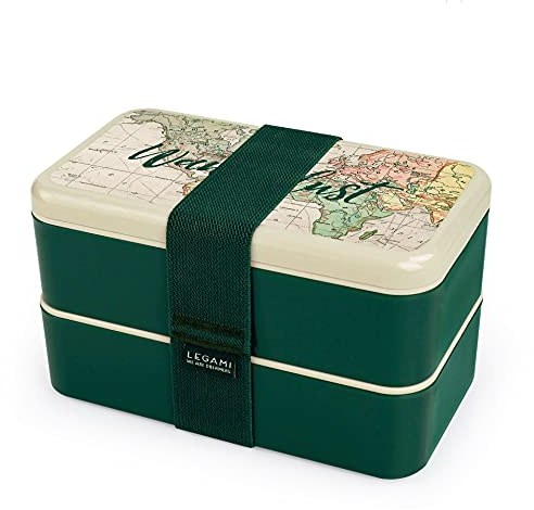 Legami - Lunchbox - Reisebox - Grün