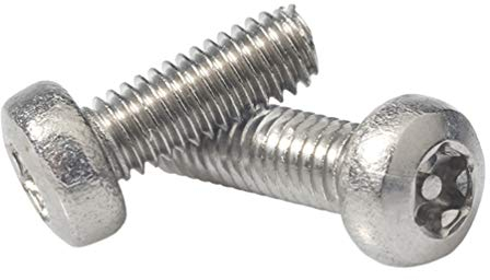 Sicherheitsschraube M4/M6 Torx Rundkopfschrauben Tamper Proof Bolt M4X8 (20Pcs)