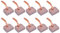 10pcs Cepillos Carbono Cepillos Eléctricos Kits Reemplazo Escobillas Motor Aptos para Ft-128 Motor Arranque para Automóvil J458 8x25x21mm