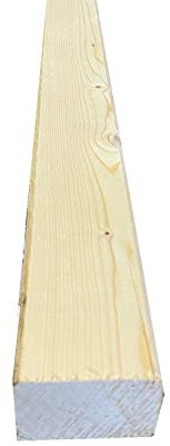 BaustoffhandelShop Konstruktionsvollholz Fichte Tanne 60x80mm Balken Latte gehobelt Kreuzrahmen Hobelware (60x80mm 149cm)