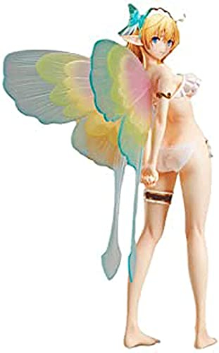 Mimimiao Sexy Busty Girl Anime Figur Fee Königin Elaine 1/5 Skala 29cm/11,4 Zoll Abnehmbare Kleidung Action Figure PVC Erwachsene Spielzeug/Puppen Anime Charakter Modell/Statue Fans/Sammlung/Geschenke