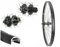 28“ 29 Hinterrad Andra 40 Disc schwarz Shimano M475 8,-9,-10 Fach verstärkt bis 180 kg Laufrad 622-25