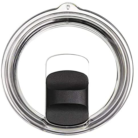 Wotermly Magslider Replacement Lid for 20 oz tumblers, Spill Proof Splash Resistant Lids Covers Fit for Rambler and More Coffee Mugs, 1 Magnetic Lids
