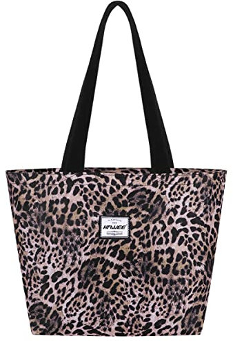 HAWEE Donna Borsa Tote con Zip Grande Borsa a Tracolla Casual Borsa a Mano Moda Borsa a Spalla Impermeabile Borsa della Spesa Leggera Borsetta per Quotidiano Vita Scuola Lavoro Spiaggia
