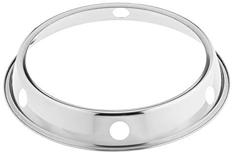 Fond rond, wok en acier en carbone martelé à la main traditionnel, wok Pow pour la cuisinière à gaz ou gril 25 cm
