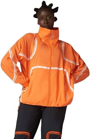 ADIDAS BY STELLA MCCARTNEY TRUEPACE WOVEN JACKET, Orange, XL