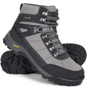 Mountain Warehouse Storm Mens Waterproof Boots - IsoGrip, Durable Rain Shoes, Mesh Lining Hiking Boots, Heel & Toe Bumpers - Spring Summer, Walking, Travelling