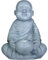 OSALADI Skulptur Statuen Für Wohnkultur Led- Buddhistische Große Outdoor-Statue Spirituelle Raumdekoration Solarlicht Im Freien Solarsternlichter Gartenbeleuchtung Buddha Harz