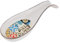 Baroni Home Poggiamestoli in Ceramica Linea Cementine, 8x22x3 cm