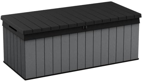 Keter Darwin Outdoor Storage Box 380 L Grey