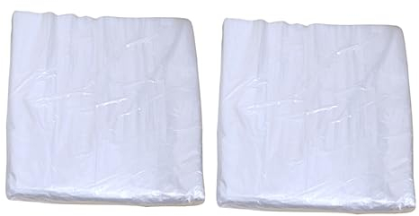 FRCOLOR 2 Packs Pads for Pedicure Bowls Pedicure Tub Clear Pedicure Pads Foot Bath Bag Foot Muff Foot Care Bag Coating Liner Bag White Floor Mat