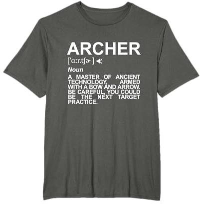 Bogenschütze Definition Bogensport T-Shirt