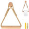 Seil Toilettenpapierhalter Klopapierhalter Handtuchhalter Ohne Bohren Vintage Jute Klopapierhalter mit Seil Selbstklebender für Badezimmer Bad Dekoration