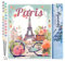 Figured'Art Malen Nach Zahlen Erwachsene Reiseposter Paris in voller Blüte - Paint by Numbers Basteln DIY Bastelset 40x50cm ohne Holzrahmen
