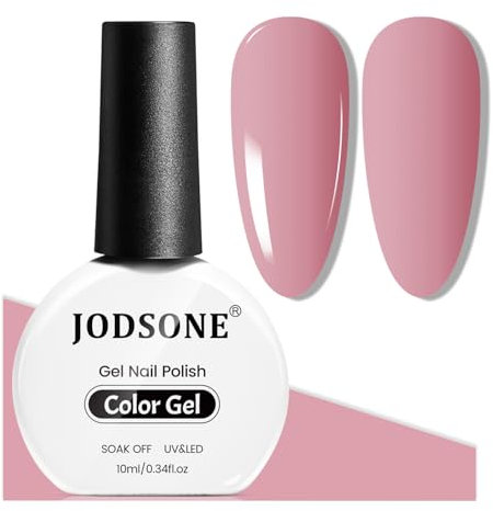 Vernis à ongles gel JODSONE 10 ml Dusty Roses Gel Polish Manucure LED UV Soak Off Durcissement pour la maison Salon Nail Art DIY Lady Roses Polish