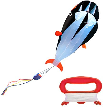 XIMEY Octopus Drachen, Drachen Kinder, Drachen Flugdrachen Groß, 550 x 72 cm, Flugdrachen Kinder, Winddrachen mit Drachenschnur 100m, Drachen Steigen Lassen Kinder ab 8 Jahre und Erwachsene