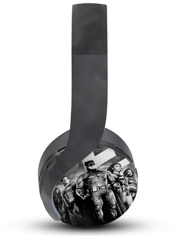 Head Case Designs Offizielle Zack Snyder's Justice League Gruppe Snyder Cut Darsteller Kunst Vinyl Haut Aufkleber Abziehbild Abdeckung kompatibel mit Sony PlayStation PS Pulse 3D Headset