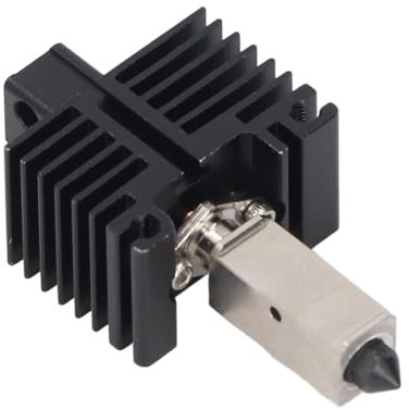 Extremo caliente para impresora 3D Lab P1P P1S, boquilla de acero endurecido de 0,2 mm, extremo caliente del extrusor con ventilador 2510, funda de silicona, kit de mini