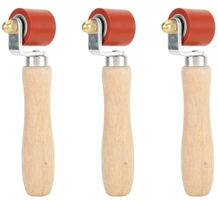 3X Hand Druck Walze, 28 mm Silikon Druck Walze Rolle für PVC / / EPDM Dach Werkzeuge Boden Werkzeuge Schweiß Werkzeug
