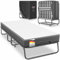 KESSER® Klappbett 200x90cm Gästebett inkl. Matratze aus Memory-Schaum & Rollen | faltbares Reisebett mit Metallrahmen für Erwachsene belastbar bis 250kg | Metallbett mit Schaumstoffmatratze & Cover
