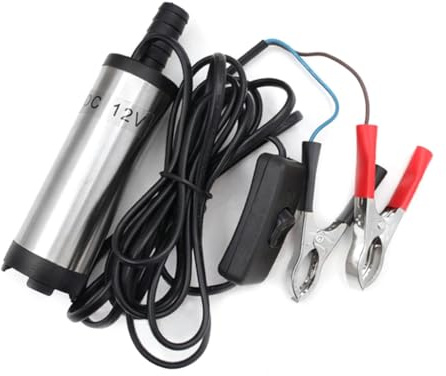 Tauchpumpe für Kraftstoff, Wasser, Öl, Auto, Camping, Angeln, 12 V Gleichstrom