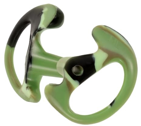 Gatuida Silicone Ear Mold Interphone Earpiece Insert Flexible for Noise Reduction Comfortable Fit Compatible with Two-Way Radios