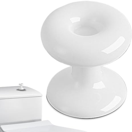 WC- -, 2,2 x 2,2 cm, Spülhilfe, wasserdichte Druckhilfe, bequeme Montage, Badezimmer-Nagelschutz, lange Nägel, WC- - für den täglichen Gebrauch im Badezimmer